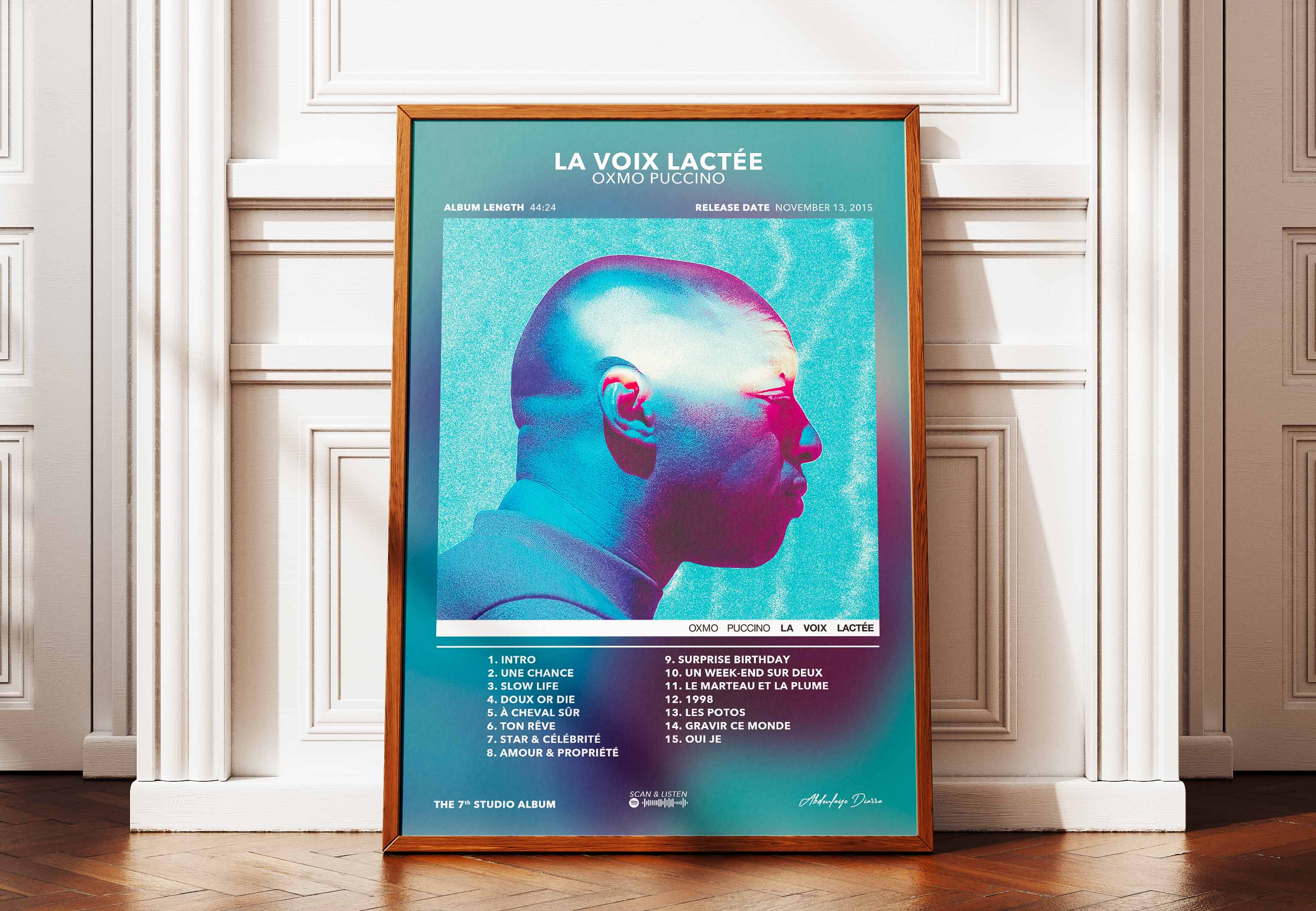 Poster Voie Lactée Oxmo Puccino