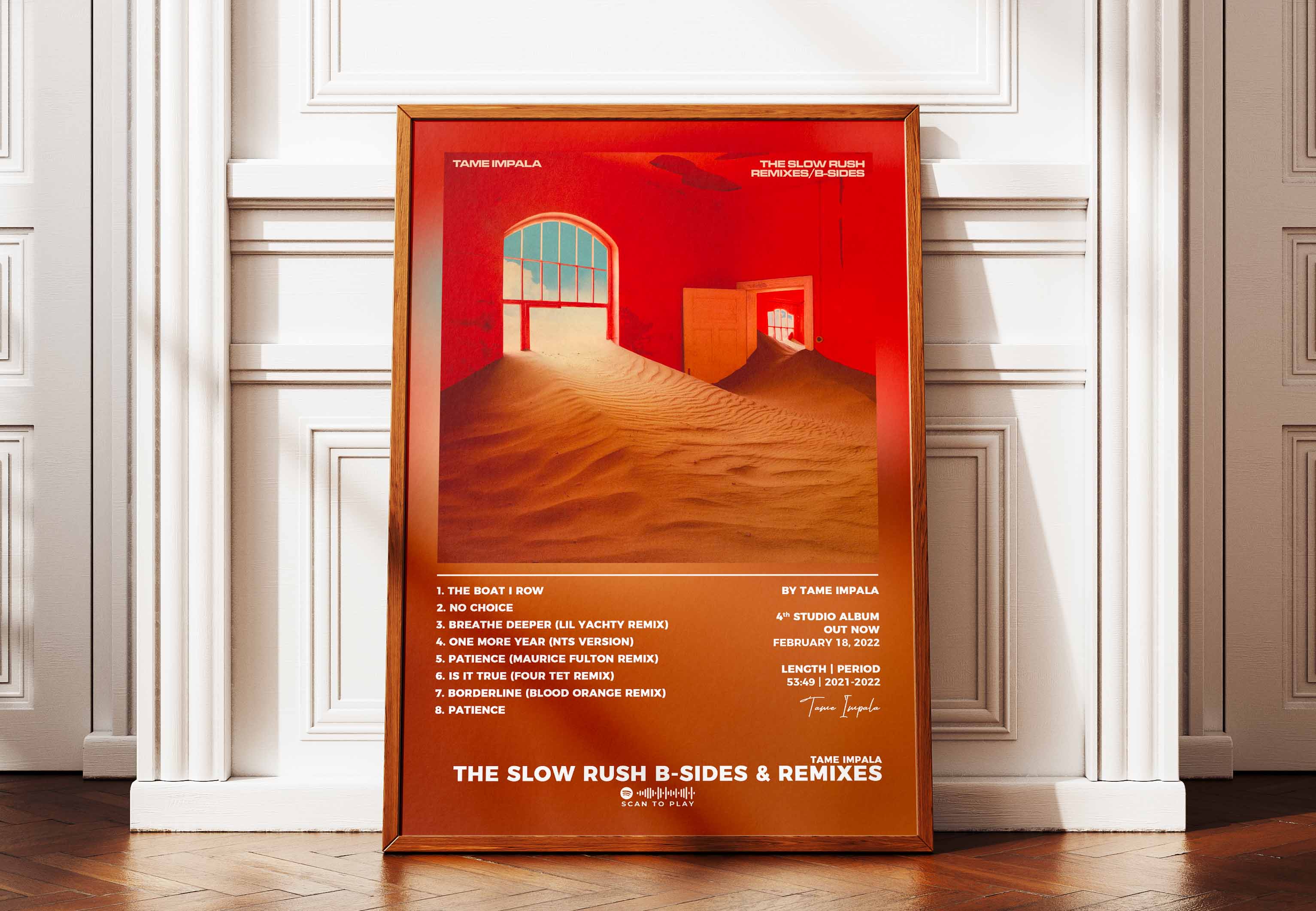 Poster The Slow Rush B-Sides & Remixes Tame Impala