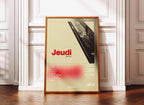 Jeudi Hugo TSR Poster - Backyard