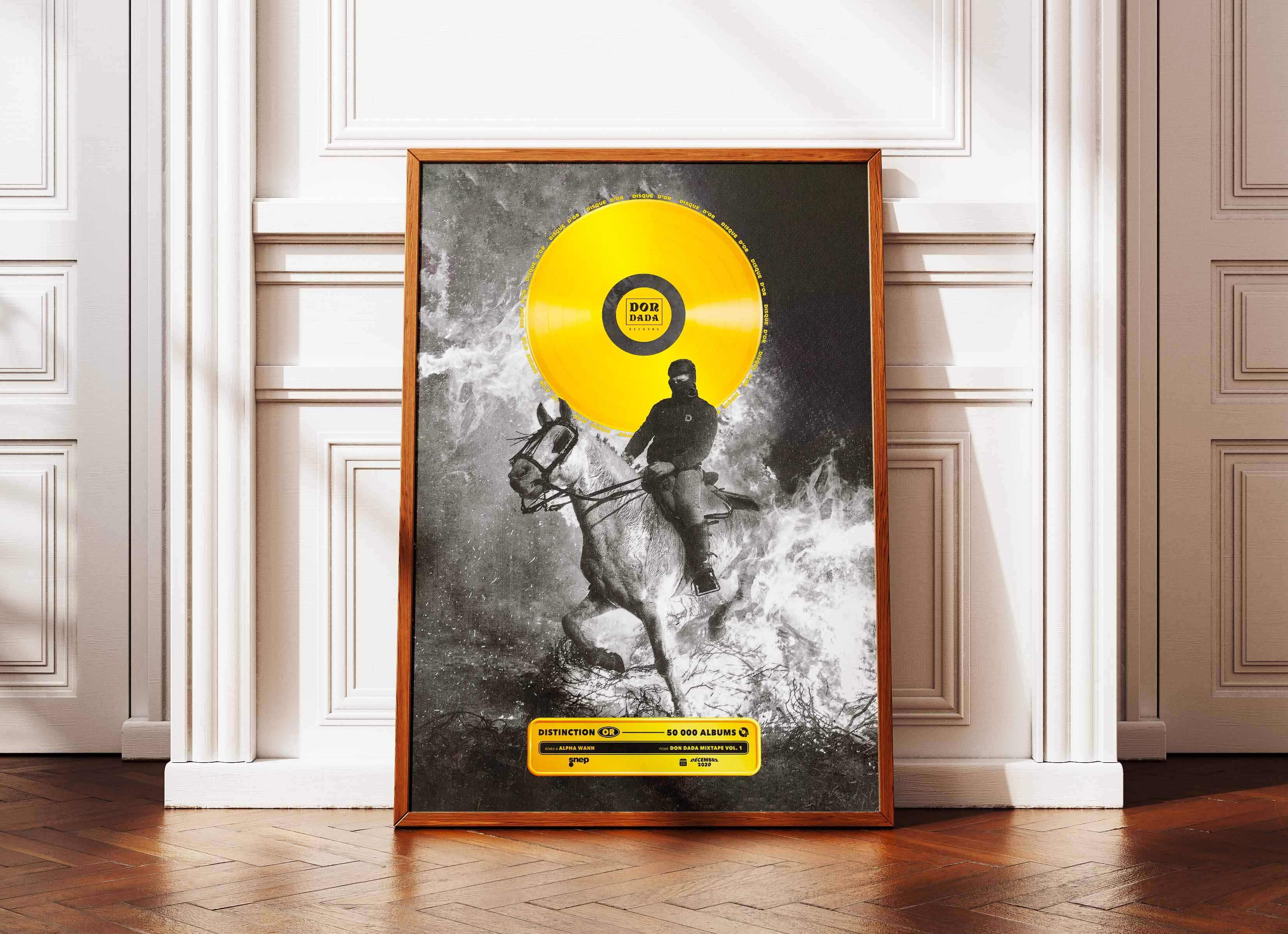 Disque D'Or Don Dada Mixtape Alpha Wann - Backyard