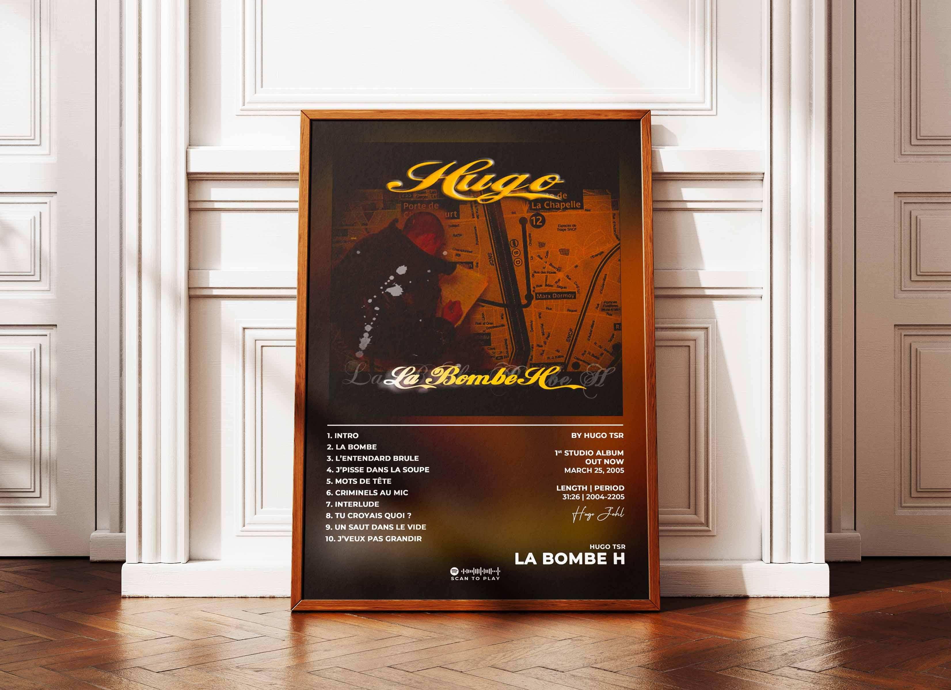 La Bombe H Hugo TSR Poster - Backyard