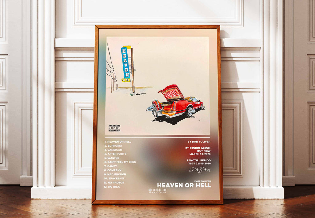 Poster Heaven Or Hell Don Toliver