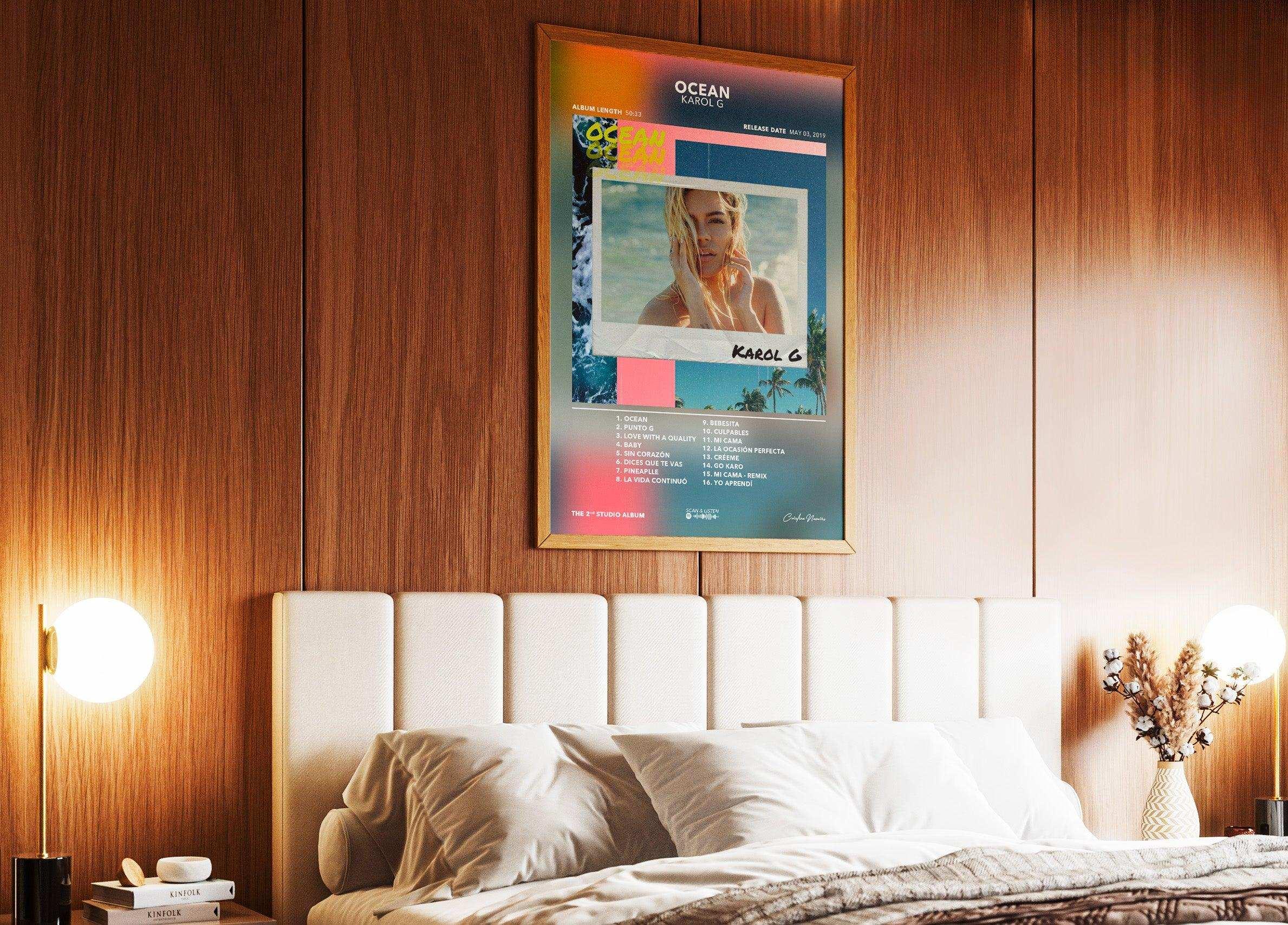 Poster Ocean Karol G - Backyard