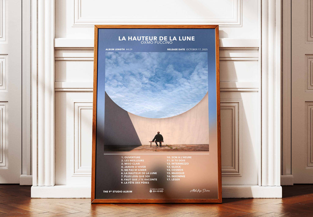 Poster La Hauteur De La Lune Oxmo Puccino