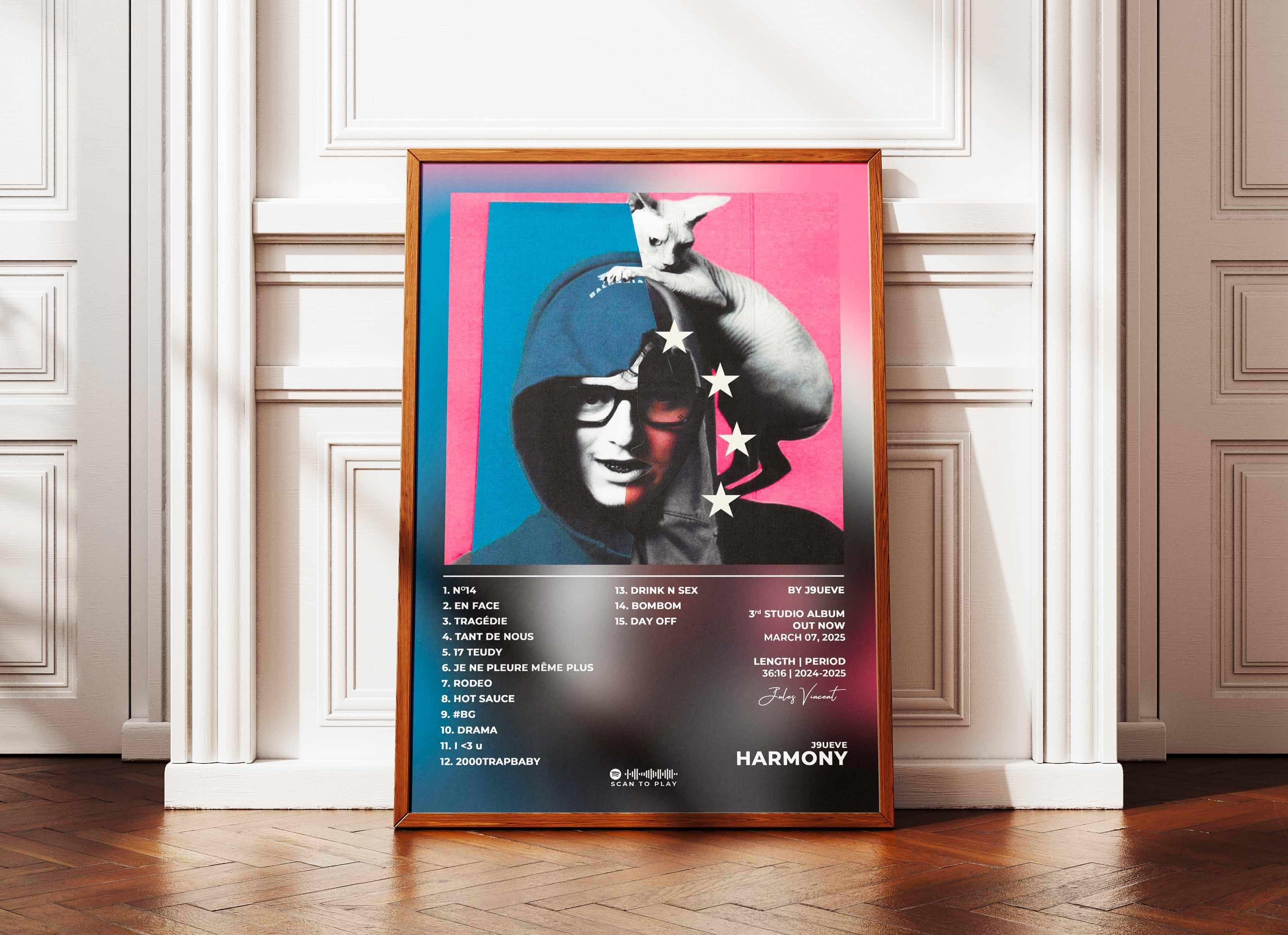 Harmony J9ueve Poster - Backyard