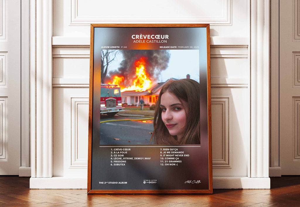 Poster Crèvecœur Adèle Castillon