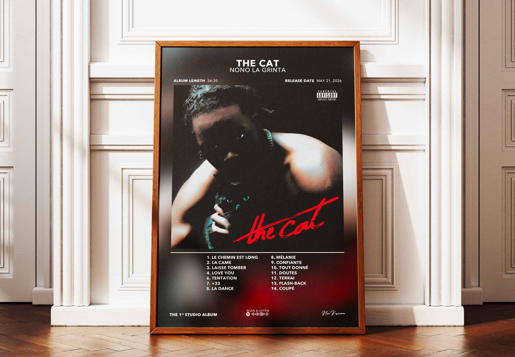 Poster The Cat Nono La Grinta