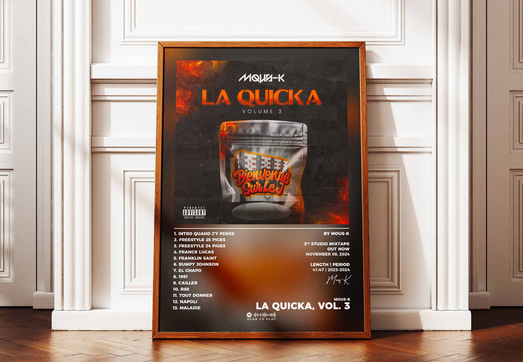 Poster La Quicka Vol 3 Mous-K