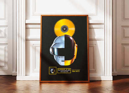 Disque D'or Random Access Memories Daft Punk