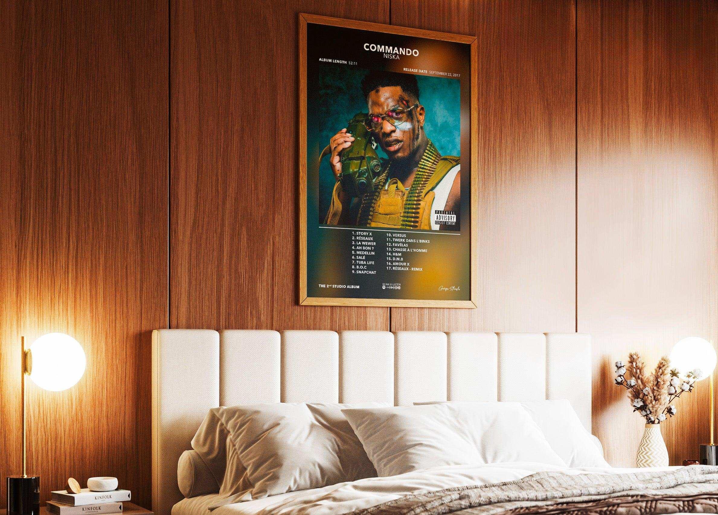 Poster Commando Niska - Backyard