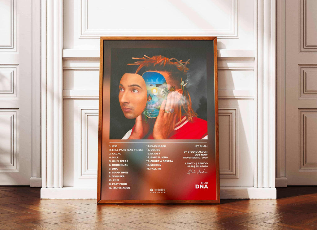 Poster DNA Ghali - Backyard