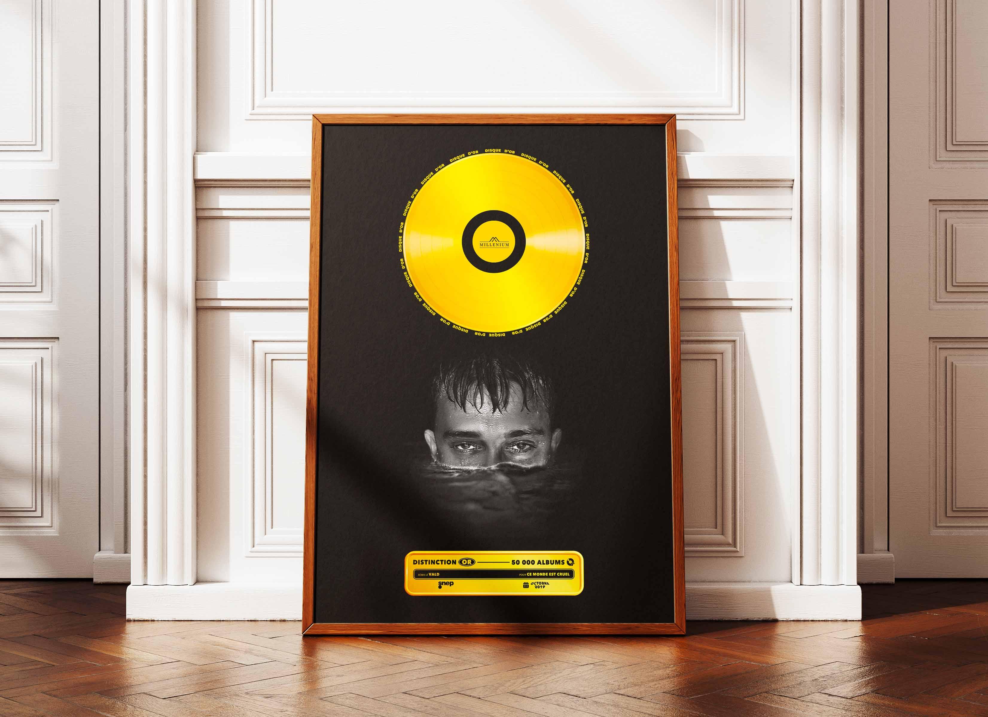 Disque D'Or Ce Monde Est Cruel Vald - Backyard