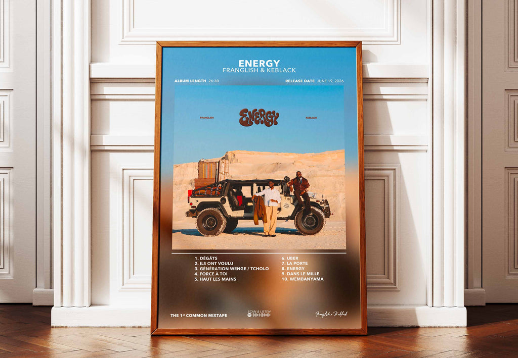 Poster Energy Franglish et Keblack