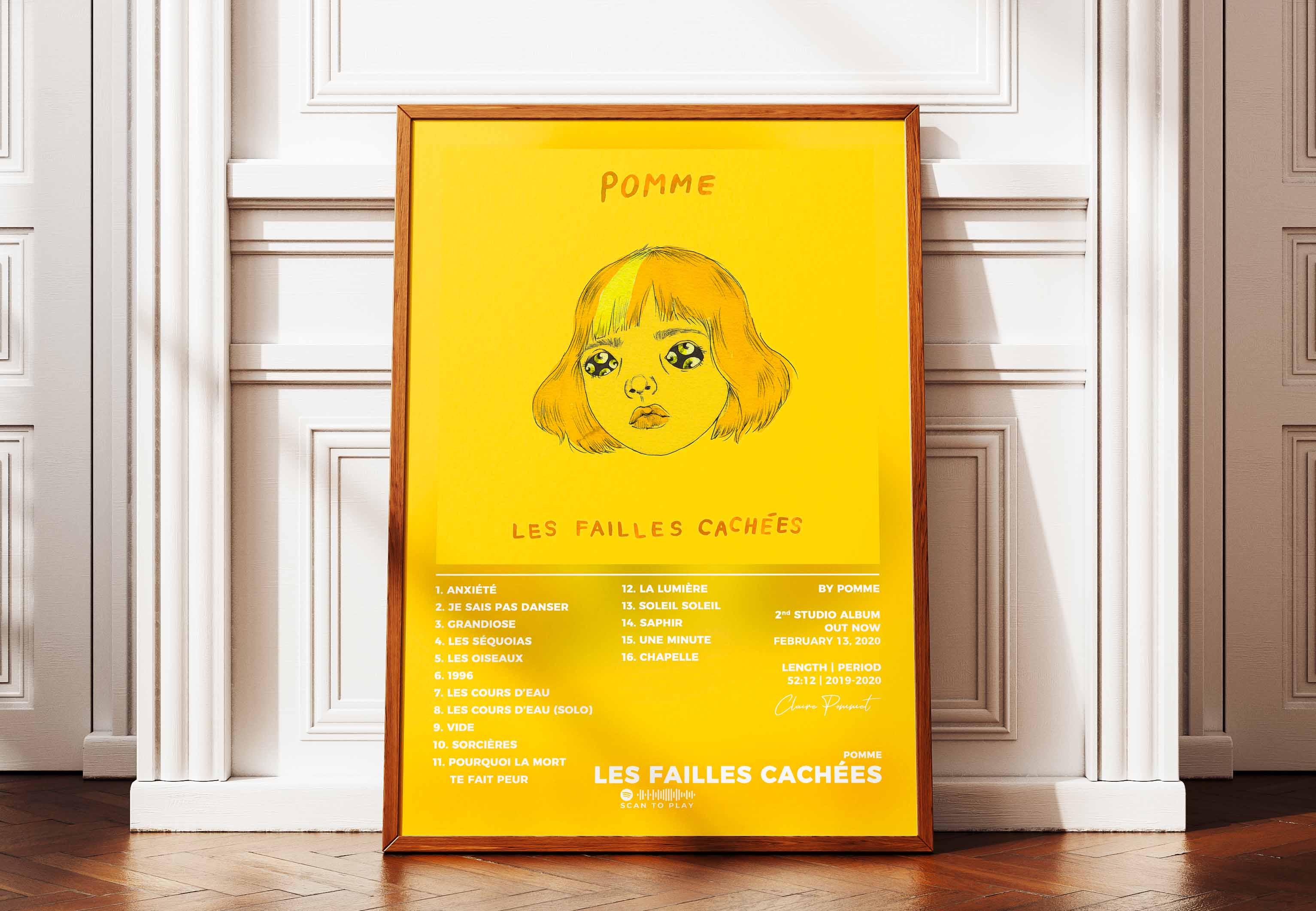 Poster Les Failles Cachées Pomme