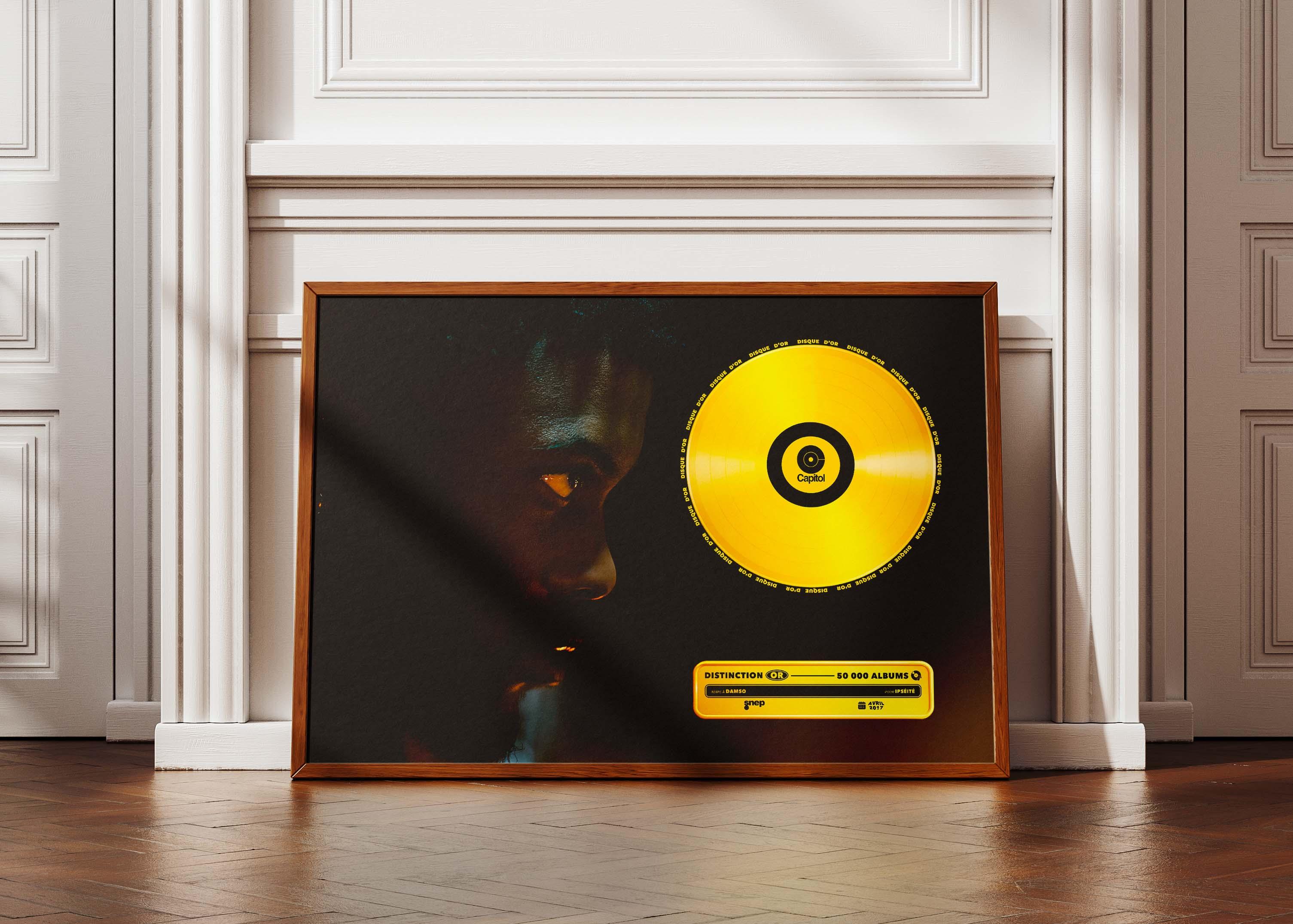 Disque D'Or Ipséité Damso - Backyard