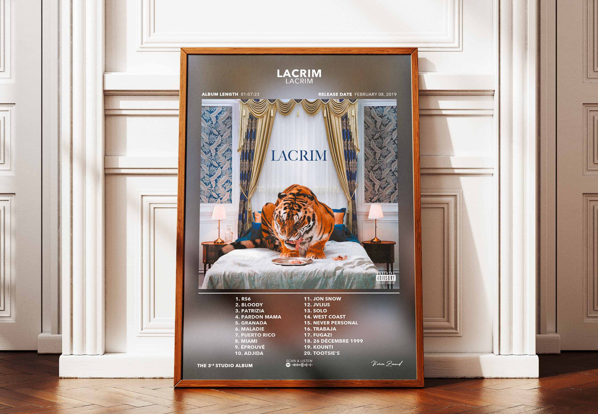 Poster Lacrim Lacrim
