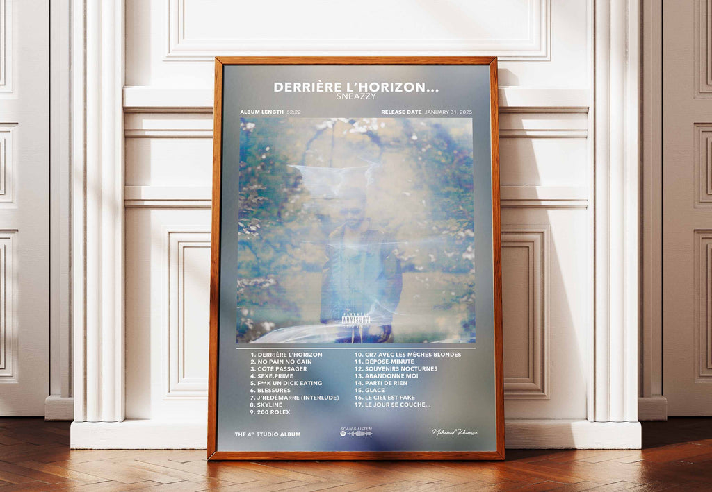 Poster Derrière L'Horizon Sneazzy