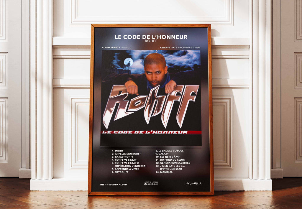 Poster Le Code De L'Honneur Rohff