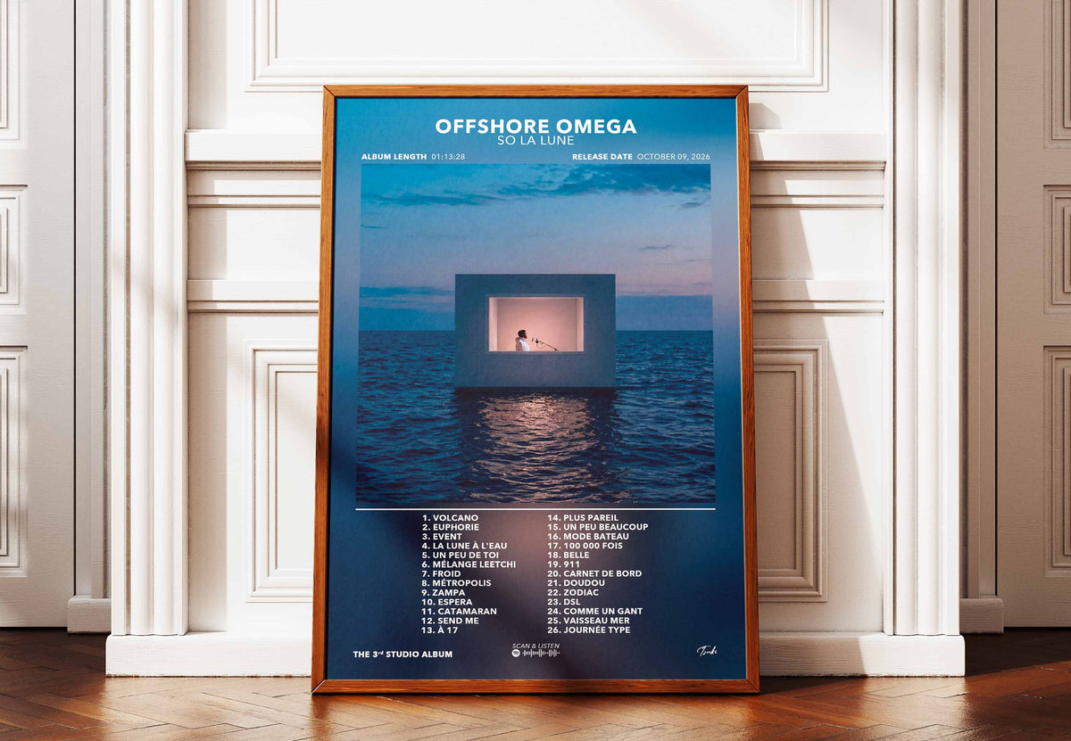 Poster Offshore Omega So La Lune