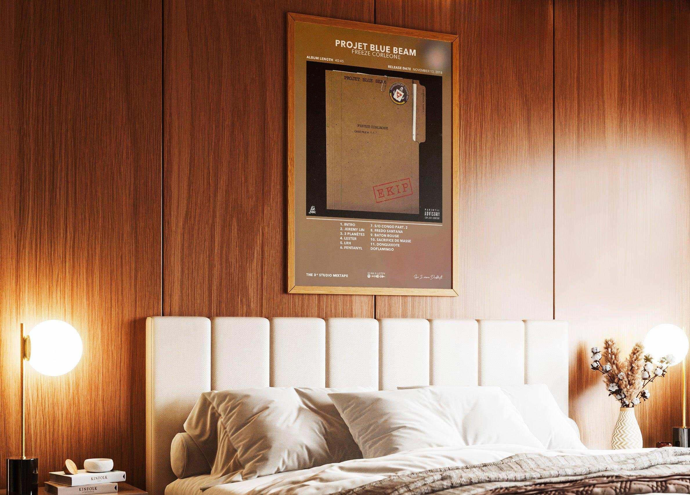 Poster Projet Blue Beam (PBB) Freeze Corleone - Backyard