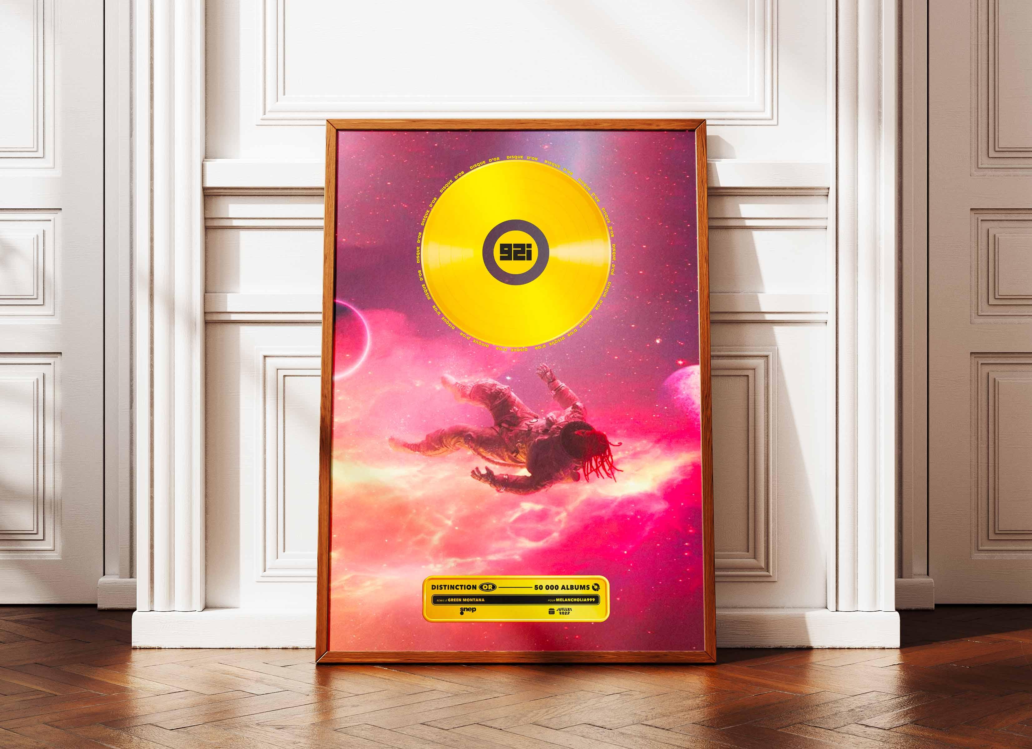 Disque D'or Melancholia 999 Green Montana - Backyard