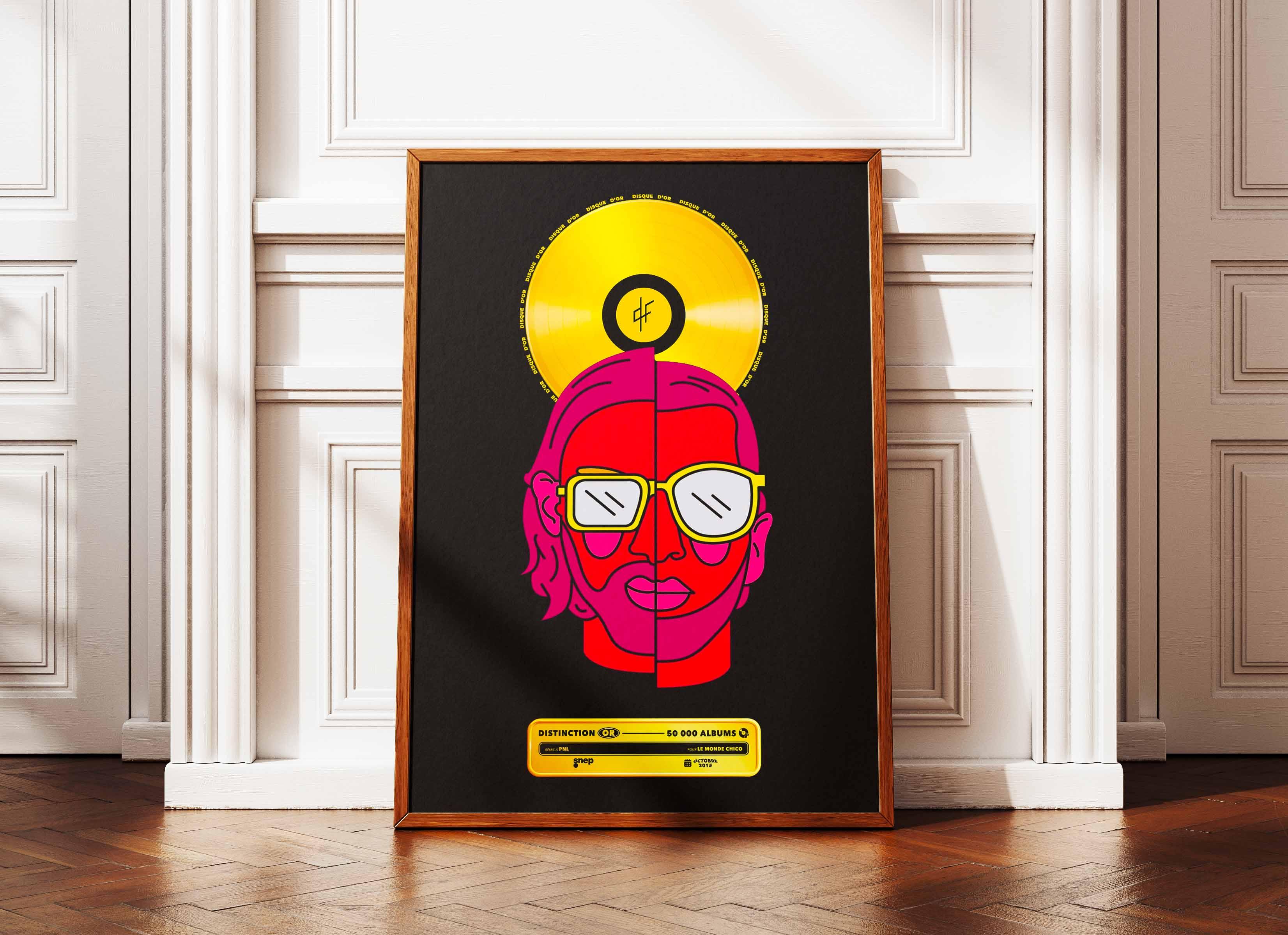 Disque D'Or Le Monde Chico PNL - Backyard