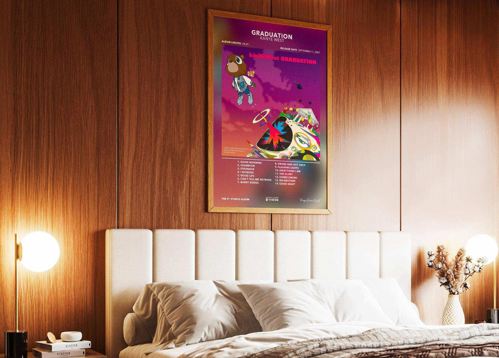 Poster Graduation Kanye West - Backyard