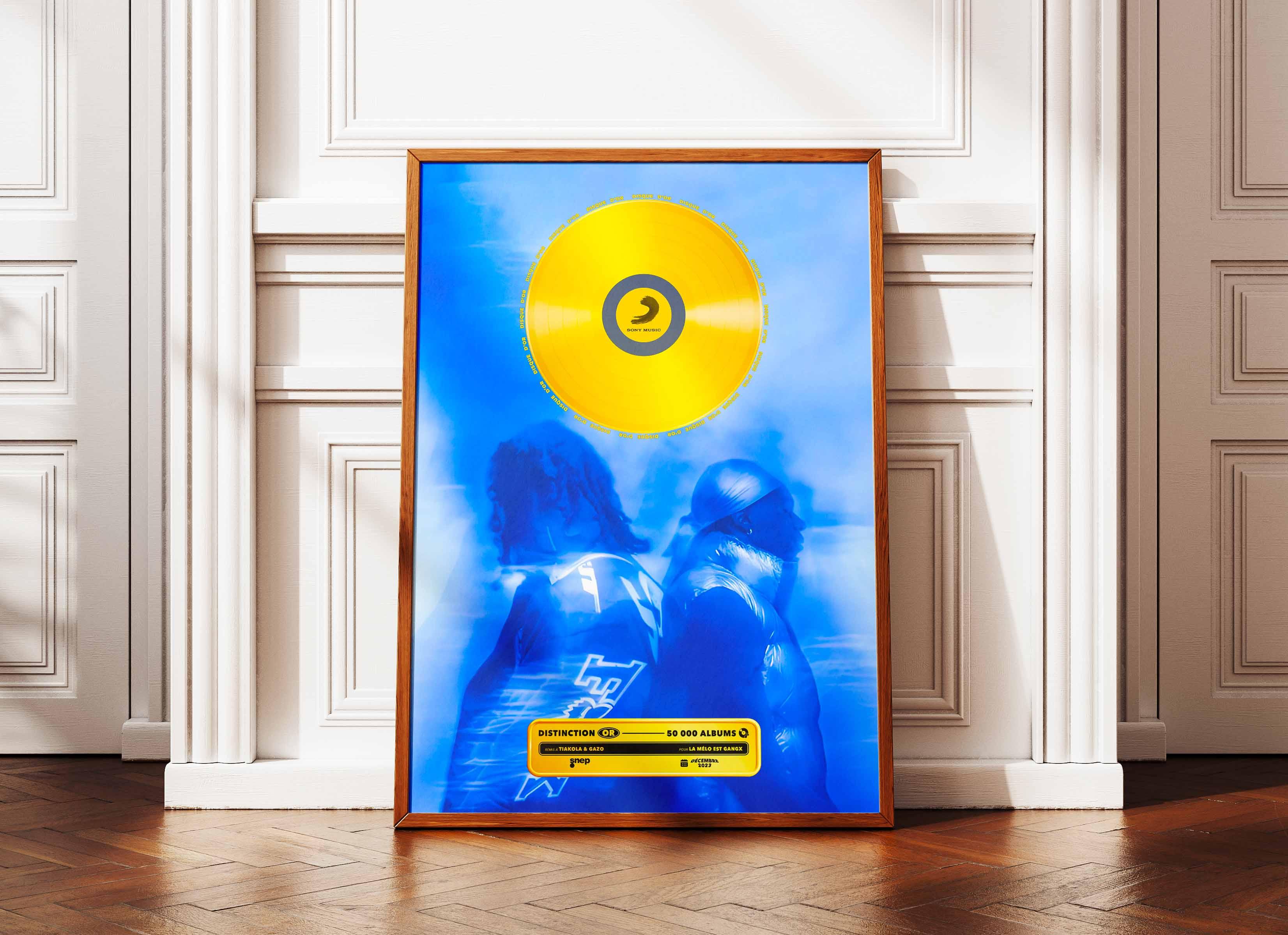 Disque D'Or La Mélo Est Gangx Tiakola & Gazo - Backyard