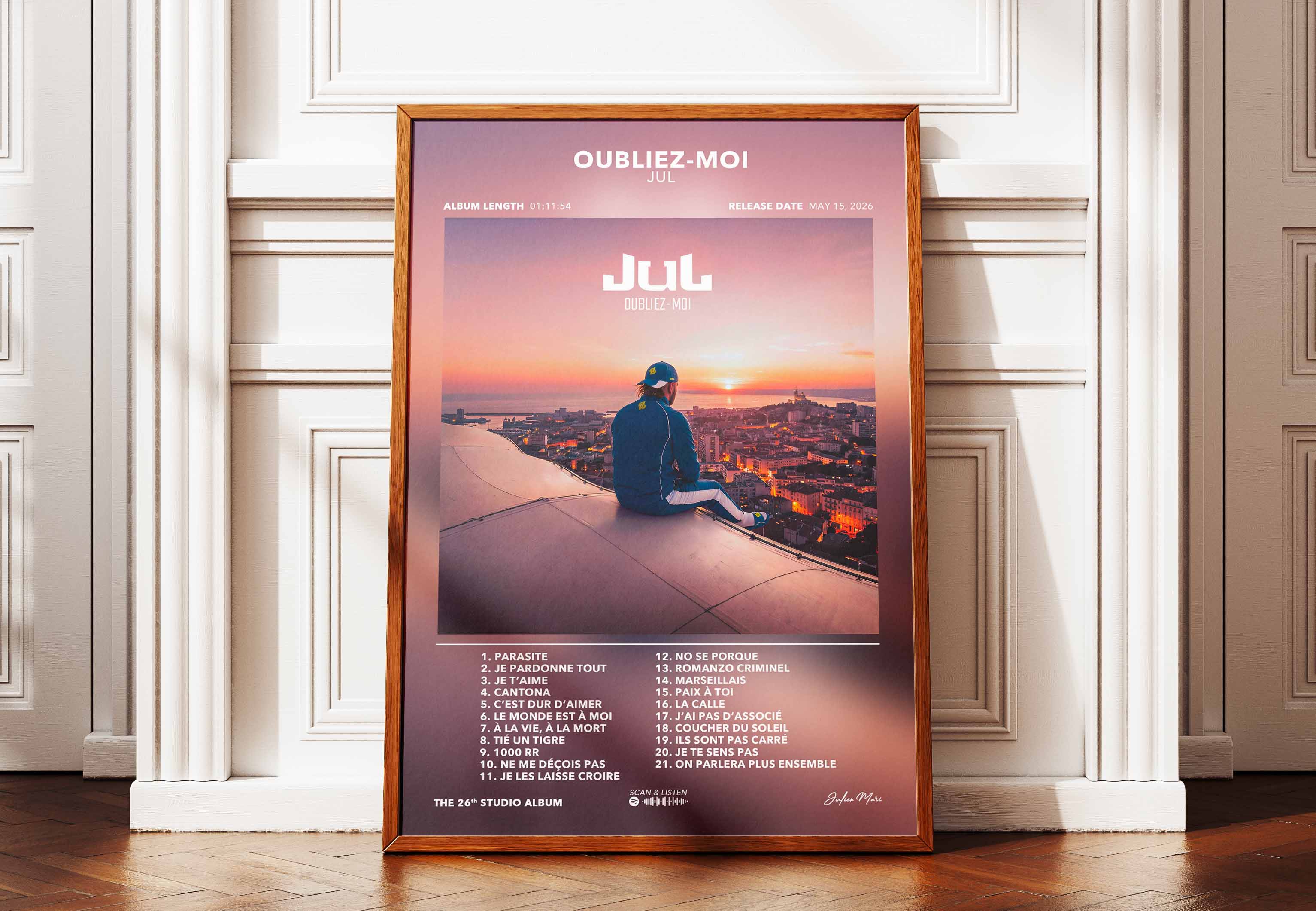 Poster Oubliez-moi Jul