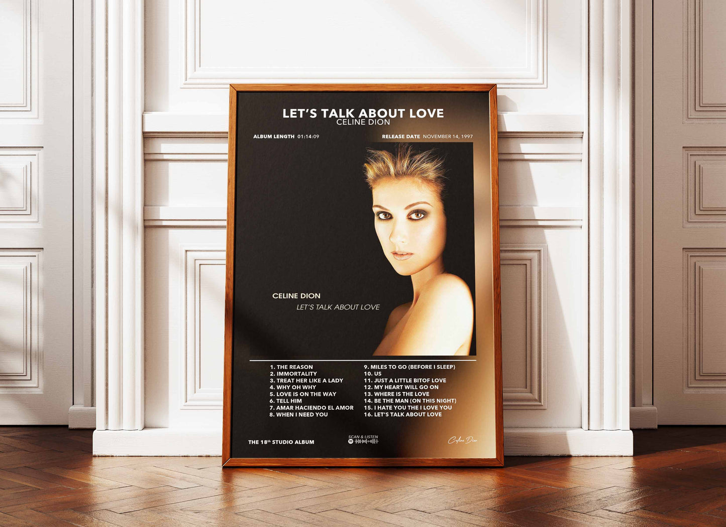 Poster Let's Talk About Love Celine Dion