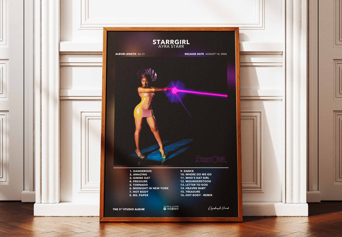Poster StarrGirl Ayra Starr