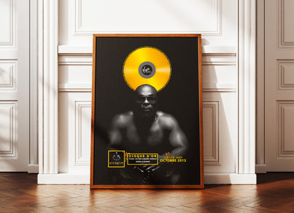 Disque D'Or Or Noir Kaaris