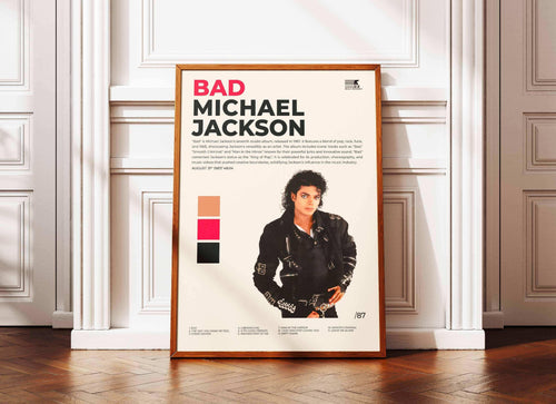 BAD Michael Jackson Poster - Backyard