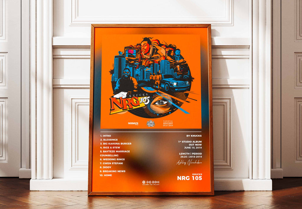 Poster NRG 105 Knucks
