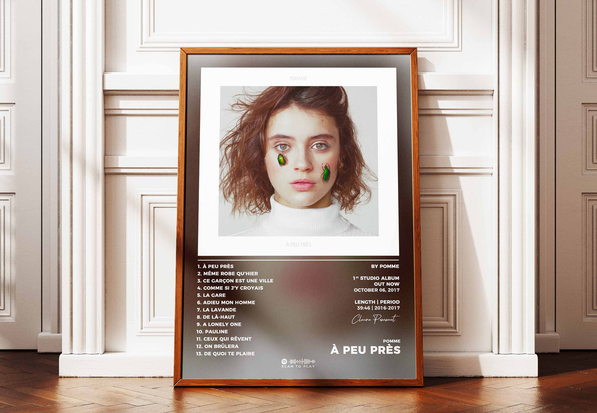 Poster À Peu Près Pomme
