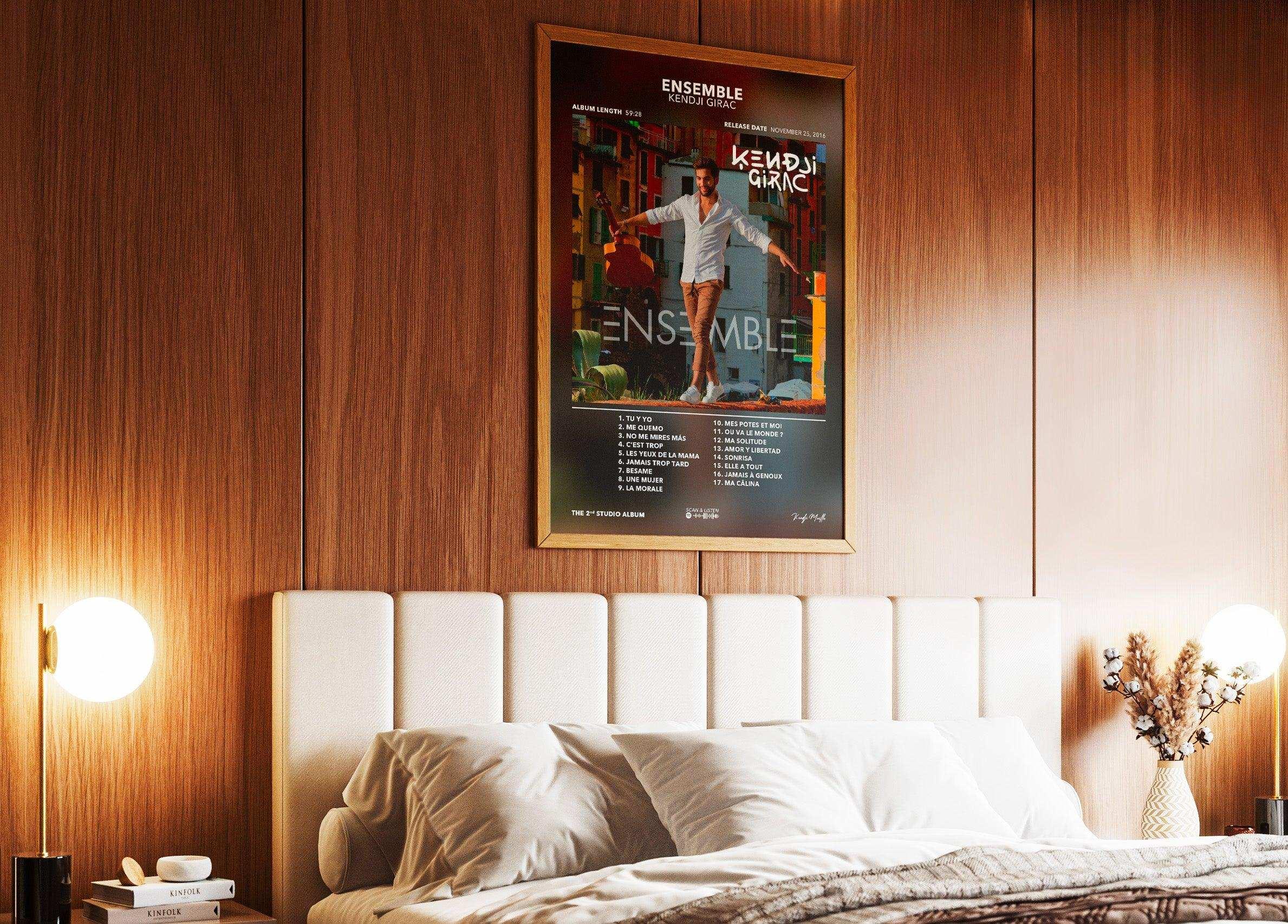 Poster Ensemble Kendji Girac - Backyard