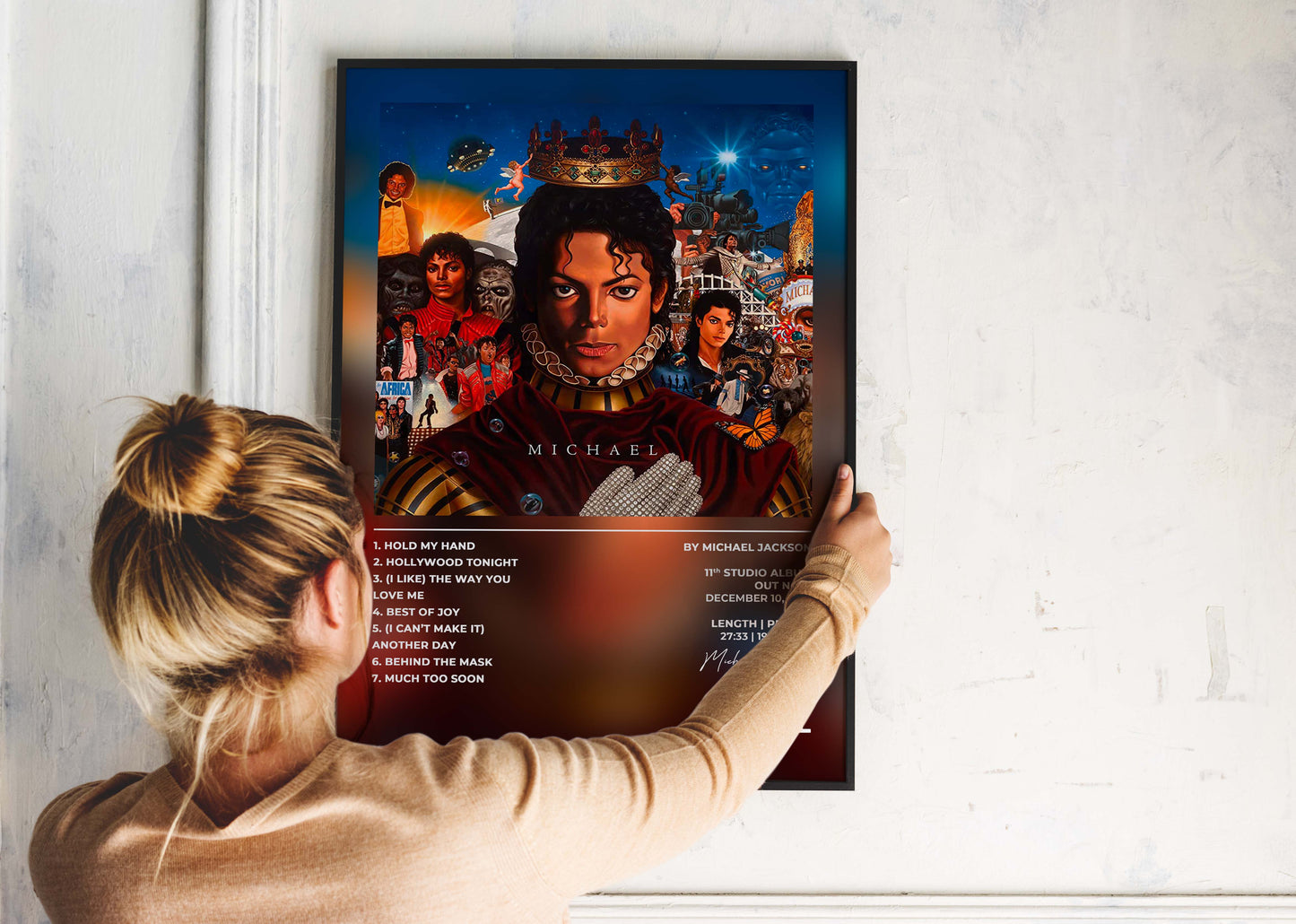 Michael Michael Jackson Poster Backyard