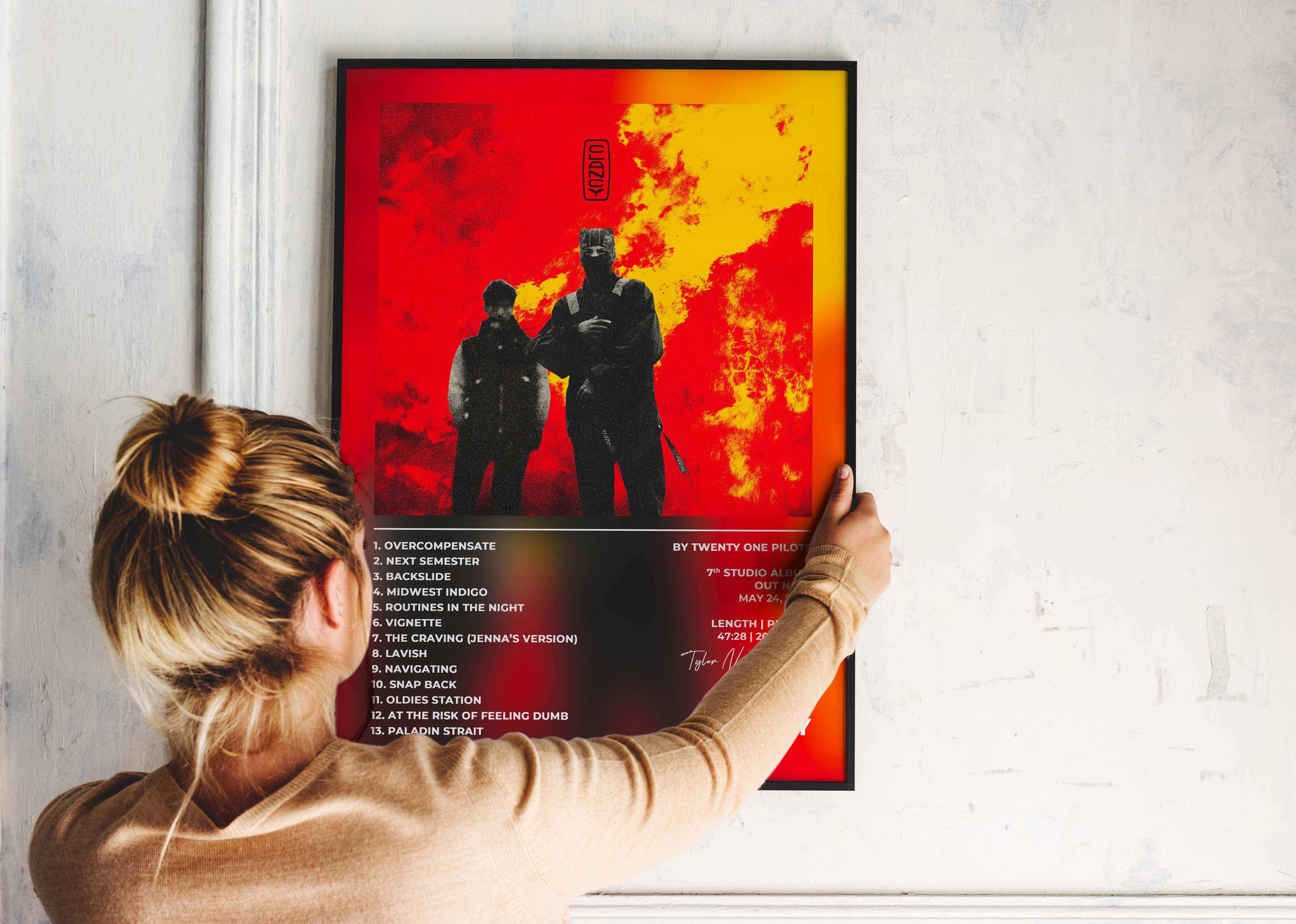 Clancy Twenty One Pilots Poster - Backyard