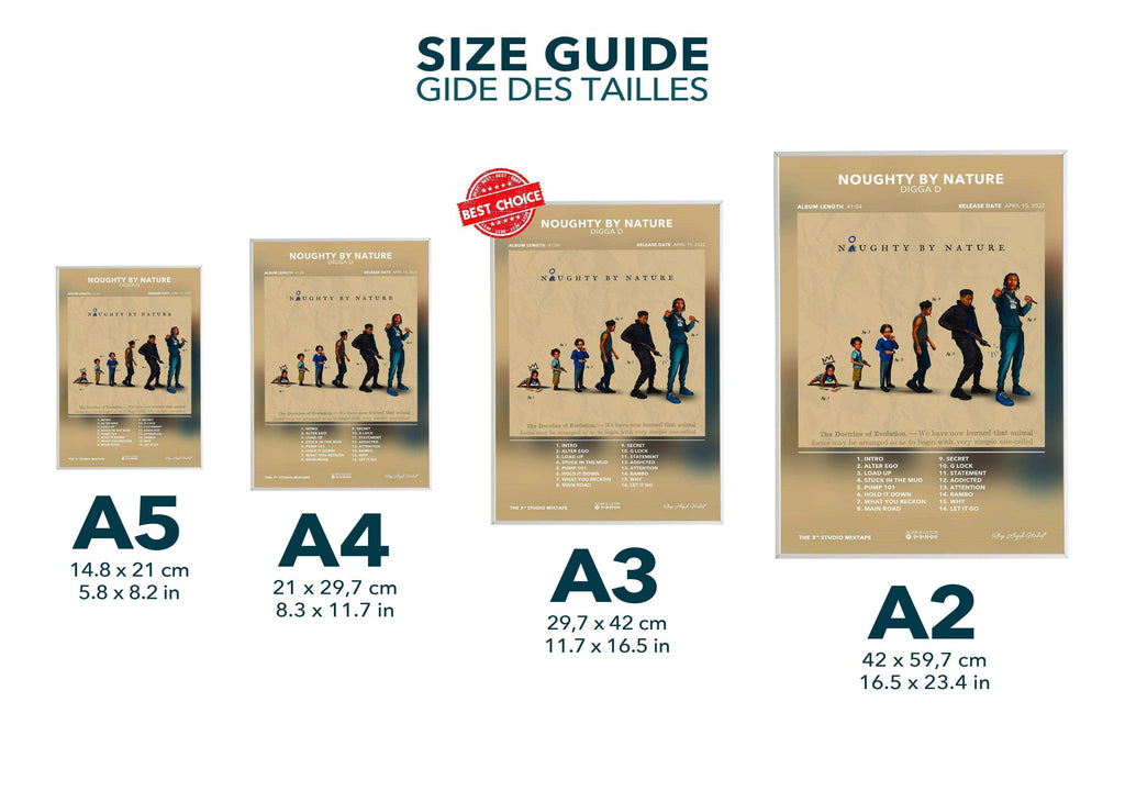 Poster Noughty By Nature Digga D - Backyard