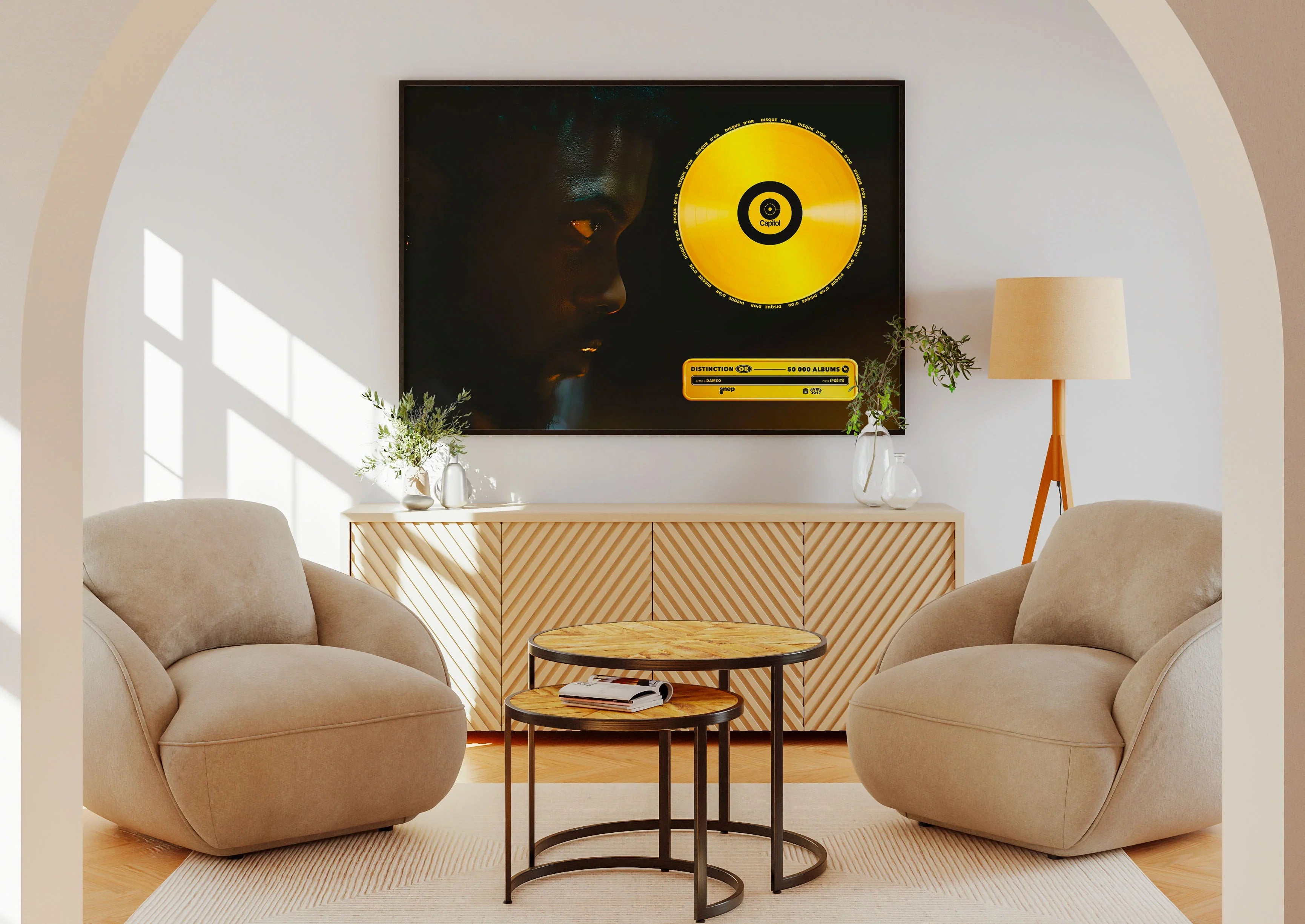 Disque D'Or Ipséité Damso - Backyard