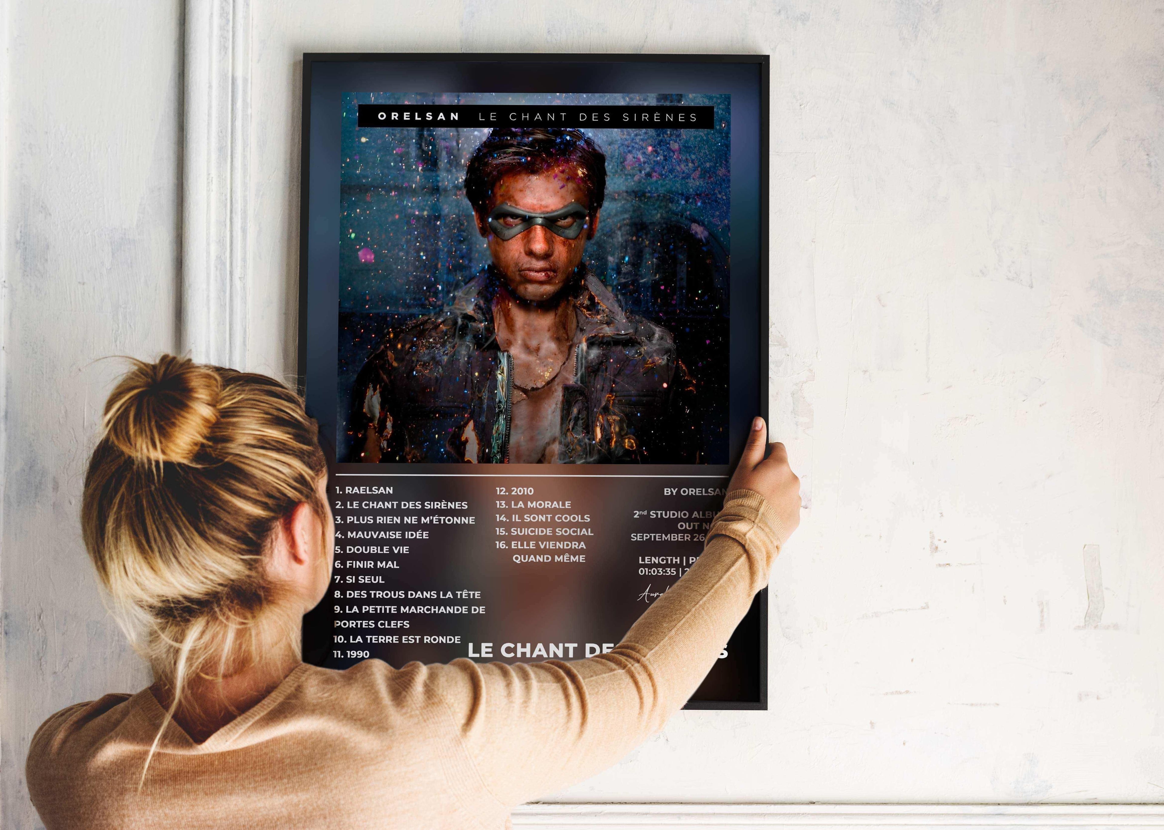 Le Chant Des Sirènes Orelsan Poster - Backyard