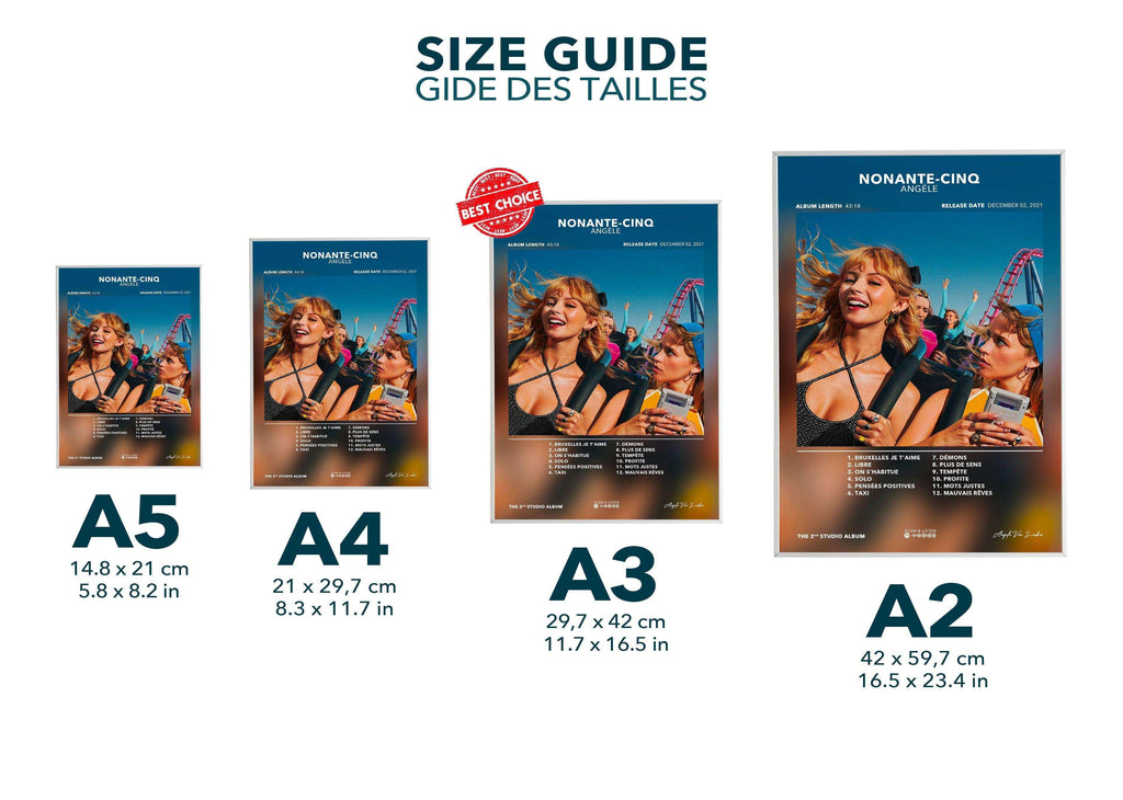 Poster 95 Nonante-Cinq Angèle - Backyard