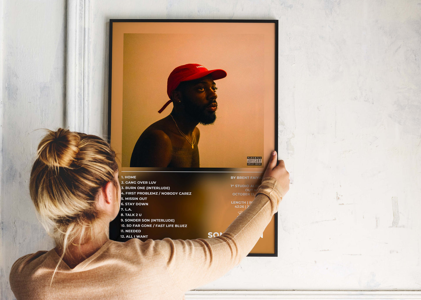 Sonder Son Brent Faiyaz Poster Backyard