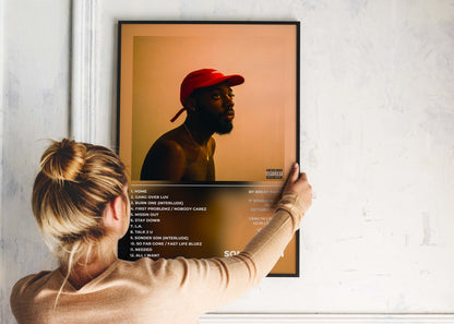 Sonder Son Brent Faiyaz Poster Backyard