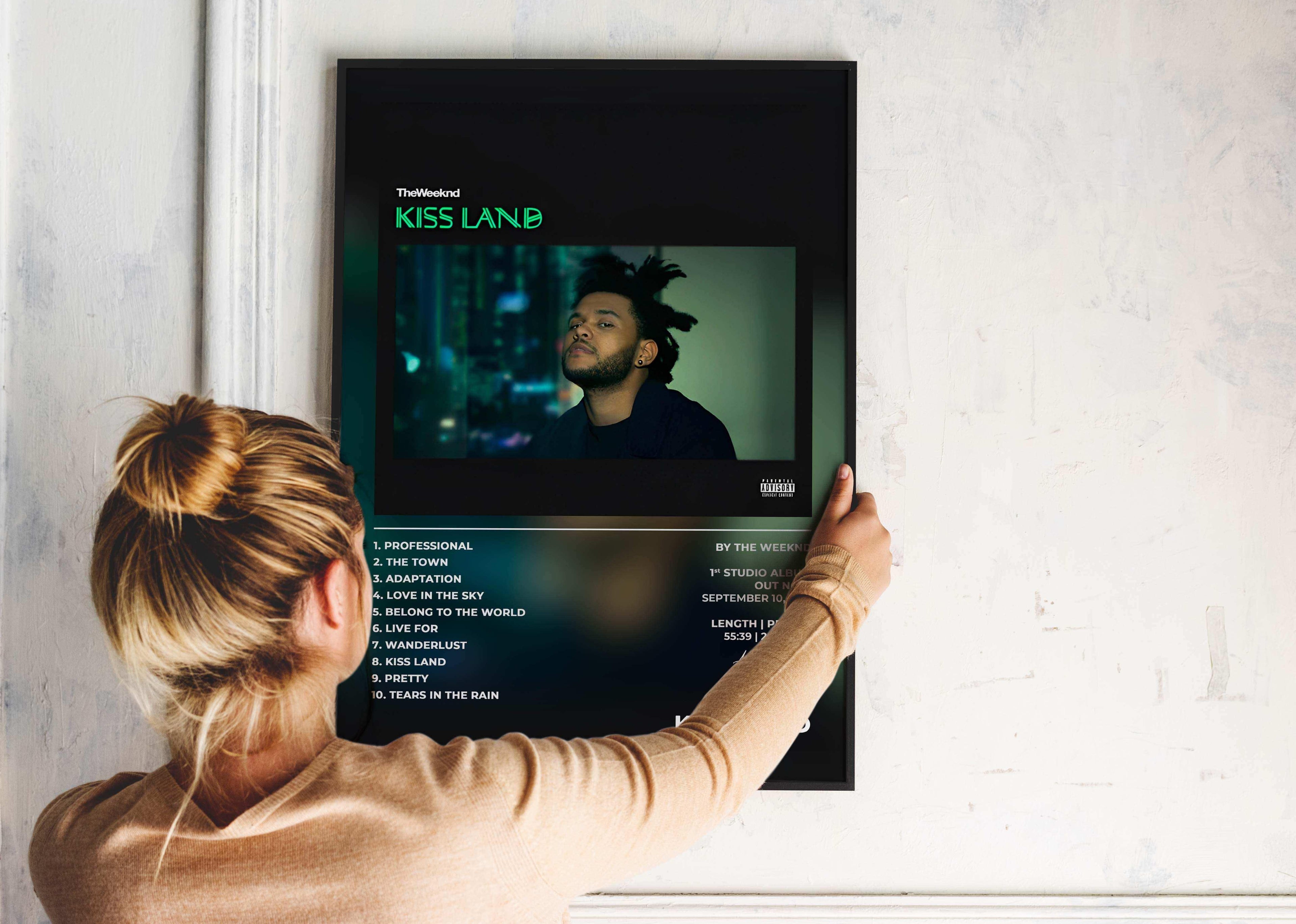Kiss Land The Weeknd Poster - Backyard