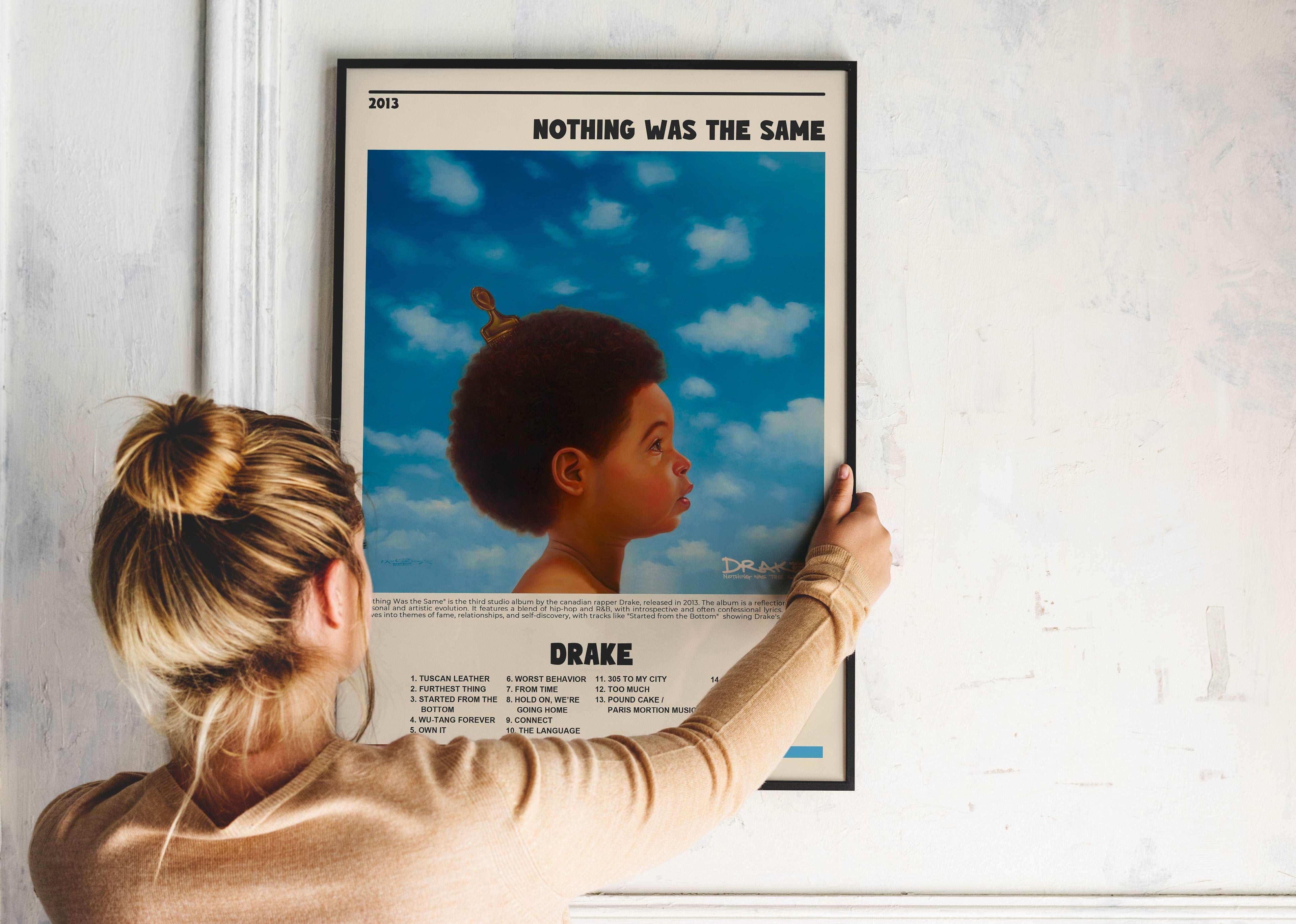 Nothing Was The Same Drake Poster - Backyard
