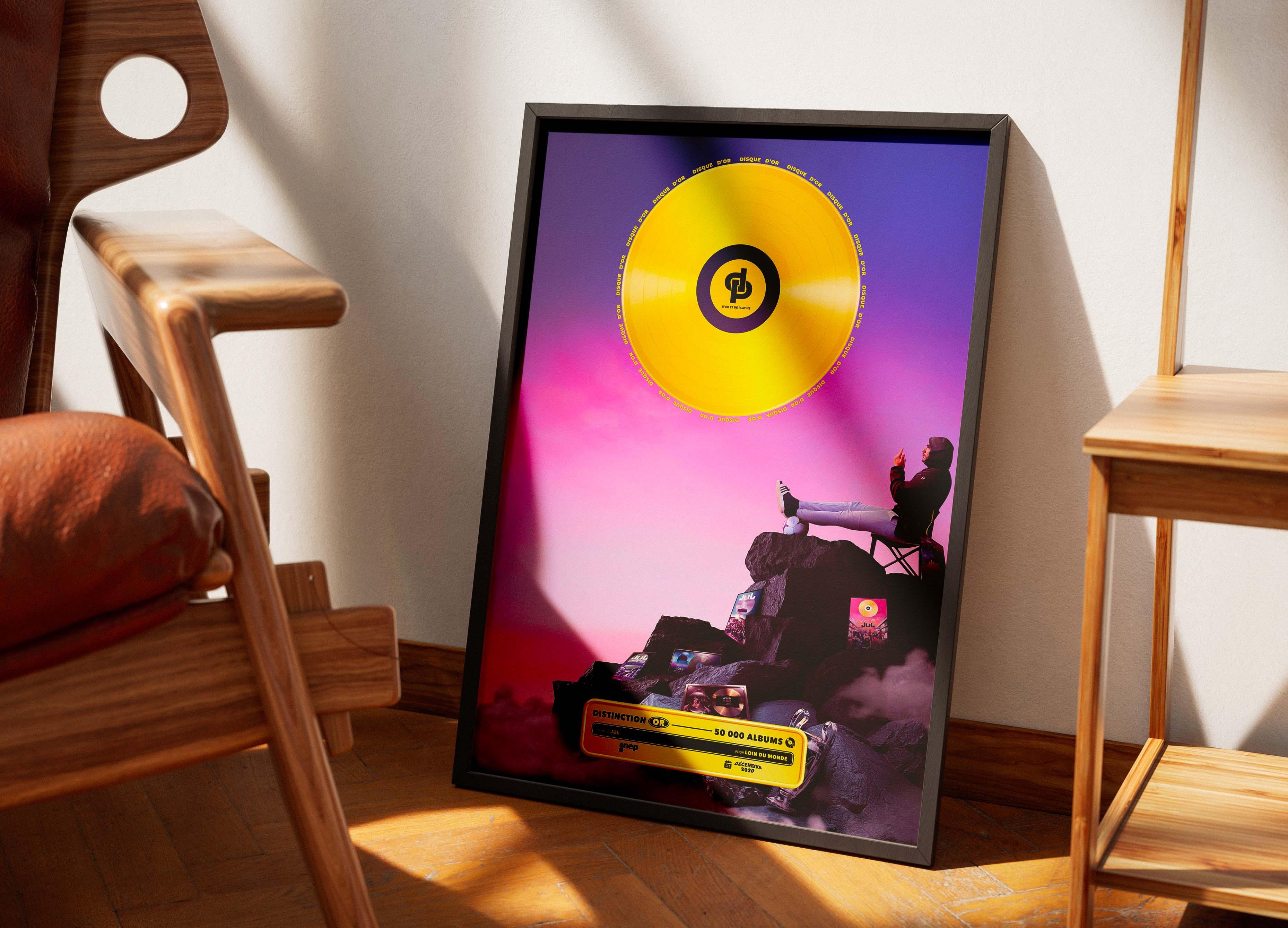 Disque D'or La Machine JUL - Backyard