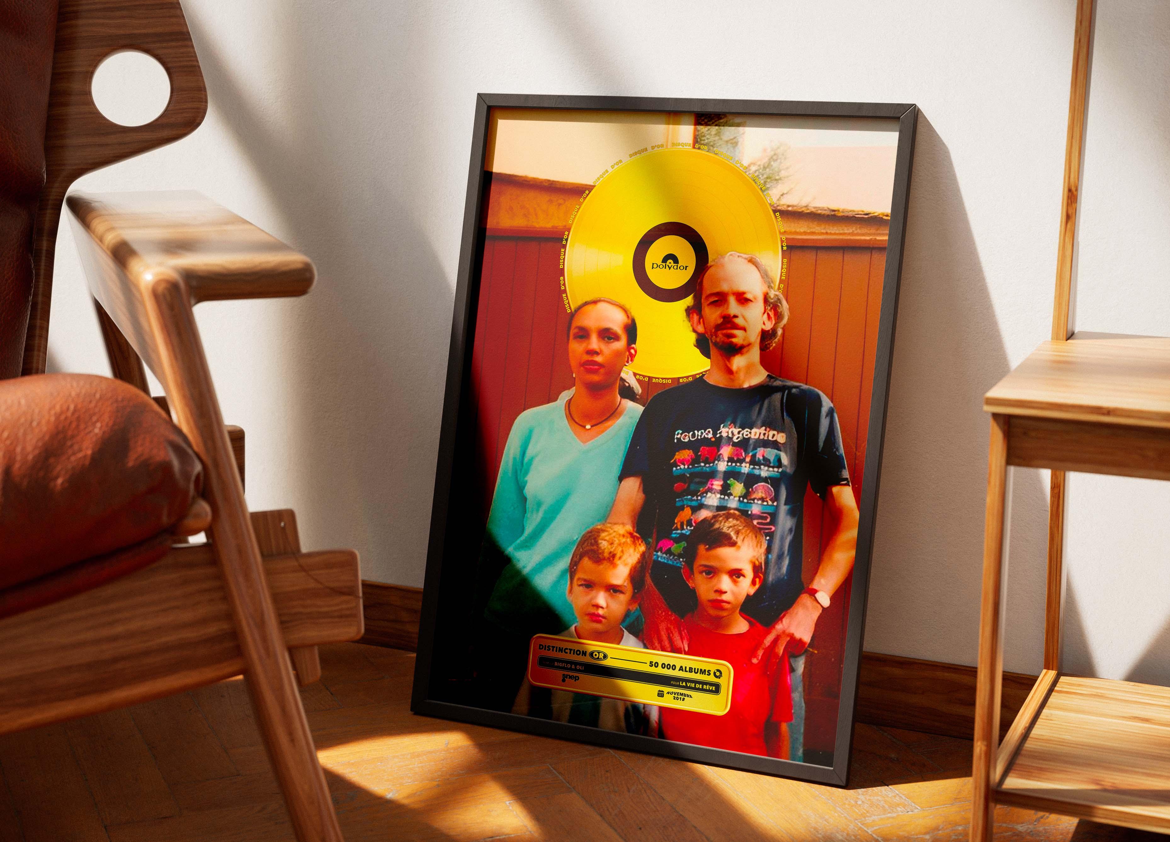 Disque D'or La Vie De Rêve Bigflo & Oli - Backyard