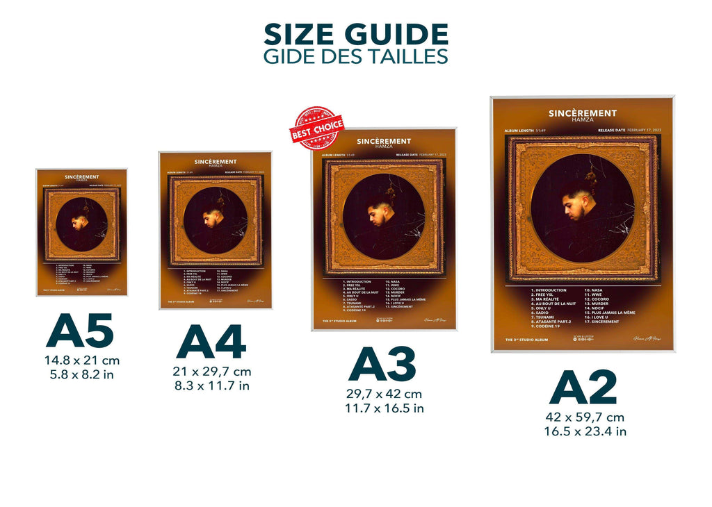 Poster Sincèrement Hamza - Backyard