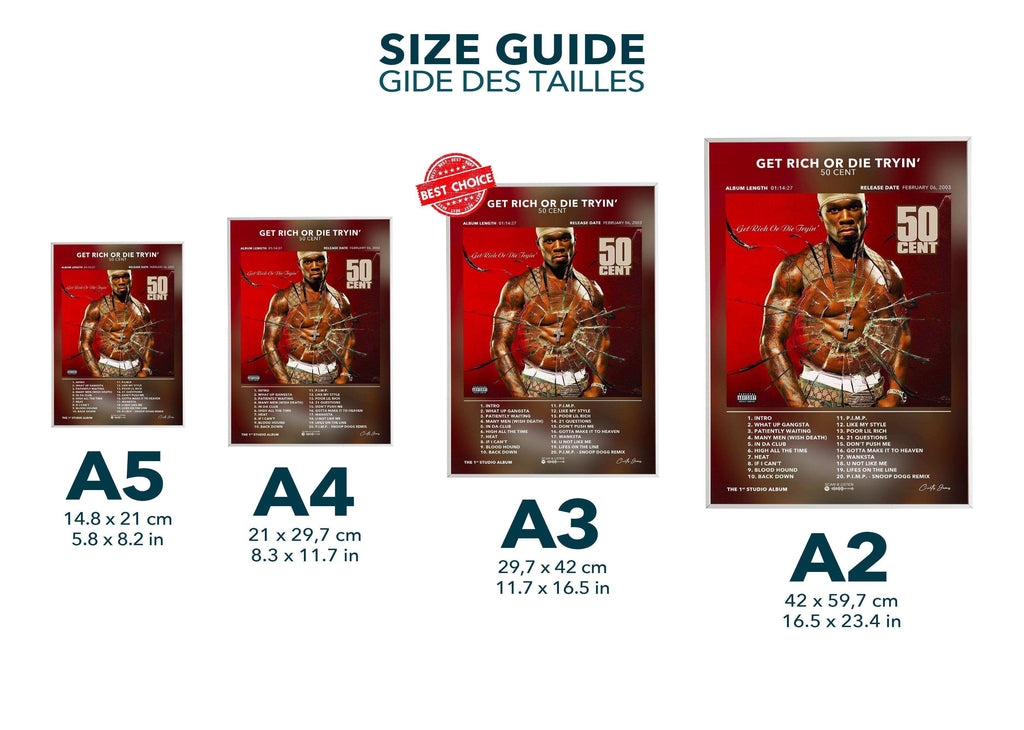 Poster Get Rich Or Die Tryin' 50 Cent - Backyard